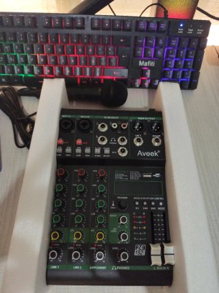 Mini Mixer DJ Aveek 99 DSP