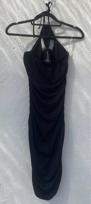 Vestido Negro Cut Out Talla M