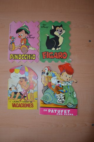 Libros troquelados antiguos.