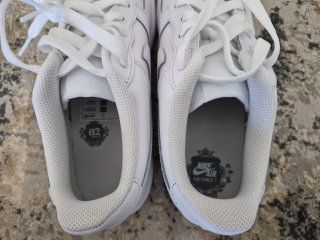Nike Air Force 1 Total White Nuove mai indossate