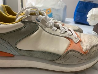 Zapatillas Hoff Beige y Naranja