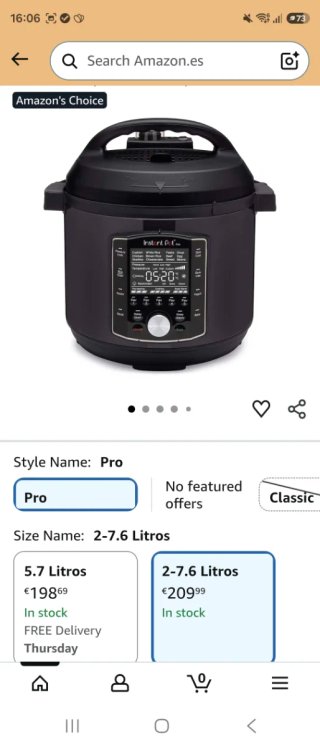 Instant Pot Pro 10-en-1 7.6L