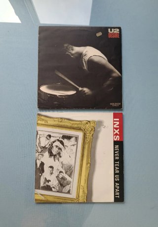2 Vinilos: U2 y INXS