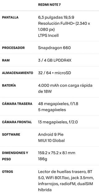 Xiaomi Redmi Note 7 Neptune Blue