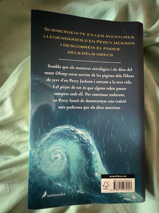Un libro de persen jackson