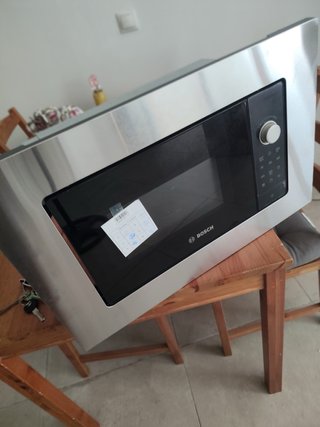 Microondas Bosch Acero Inoxidable