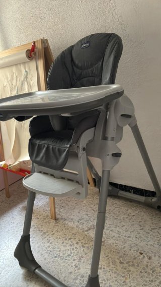 Trona de bebé Chicco gris