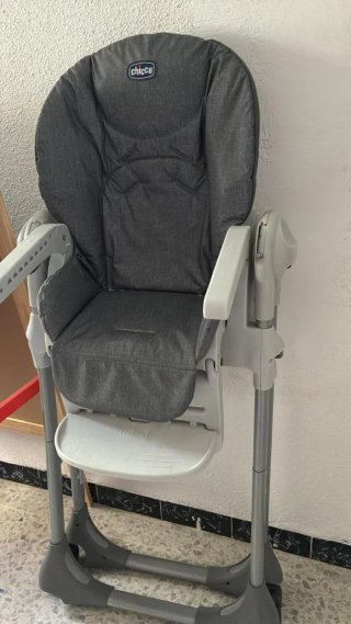 Trona de bebé Chicco gris