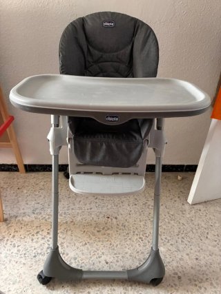 Trona de bebé Chicco gris