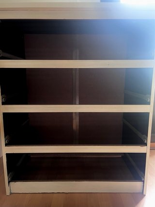 Cómoda Malm IKEA Blanca_pintada