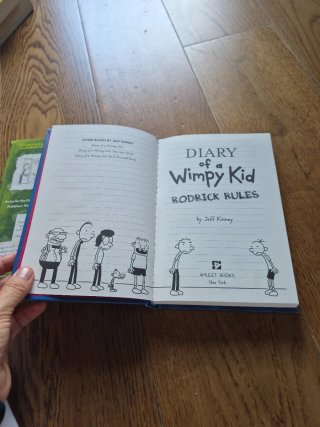 Lote 2 libros Diario de Greg en inglés – Jeff Kinn
