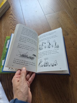 Lote 2 libros Diario de Greg en inglés – Jeff Kinn