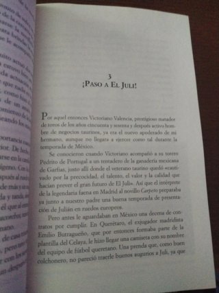 El Juli sin comillas
