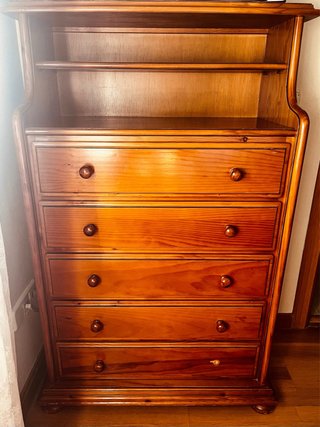 Cómoda de Madera Maciza