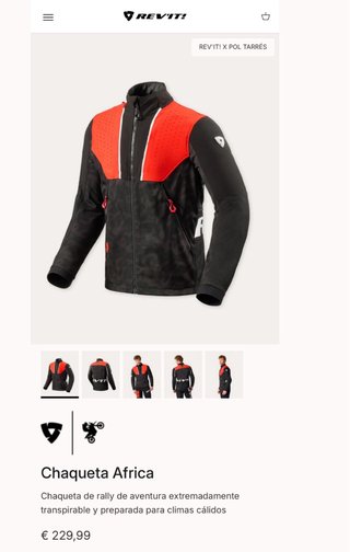 Chaqueta Revit Africa por Pol Tarres