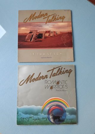 2 Vinilos del grupo Modern Talking