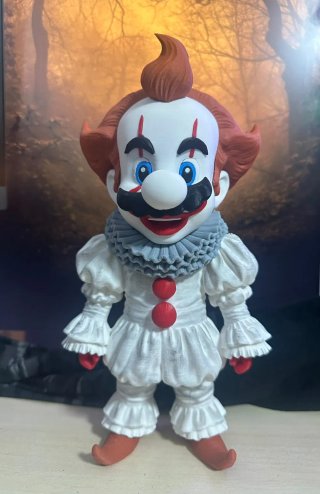 Figura Mario It Pennywise