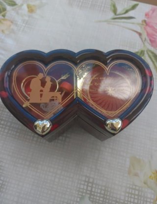 Carillon Portagioie a Forma di Cuore