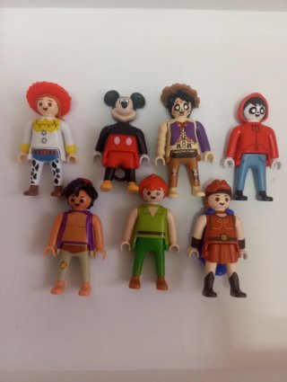 Pack 7 Figuras Playmobil Disney Kinder