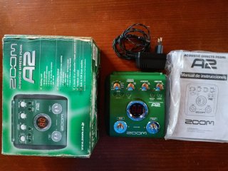 Pedalera de efectos Zoom A2 para acústica