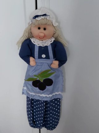 Muñeca de trapo artesanal