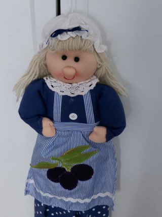 Muñeca de trapo artesanal