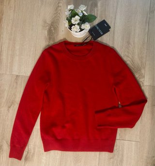 Jersey de Cashmere Rojo