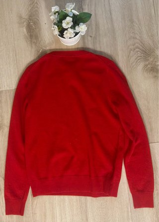 Jersey de Cashmere Rojo