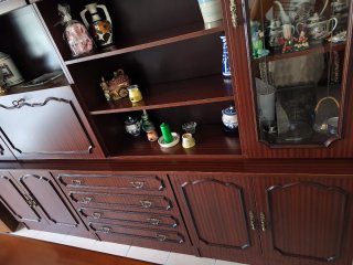Mueble de Salón Clásico de Madera