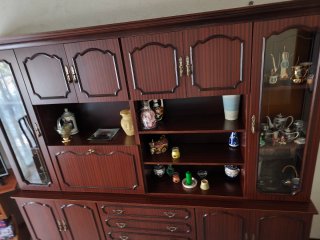 Mueble de Salón Clásico de Madera