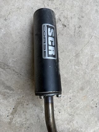 Escape SCR para moto