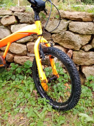 Bicicleta Infantil Monty Naranja