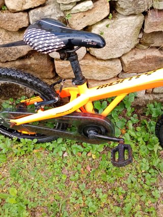 Bicicleta Infantil Monty Naranja