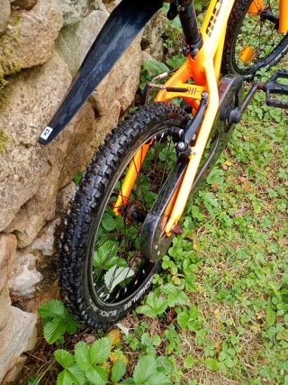 Bicicleta Infantil Monty Naranja