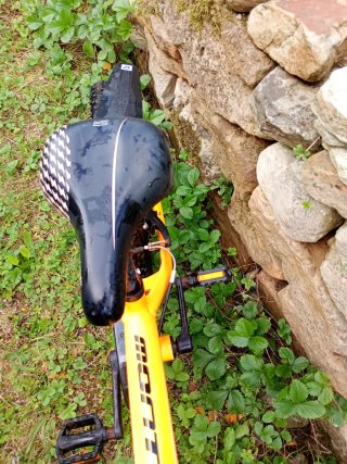 Bicicleta Infantil Monty Naranja