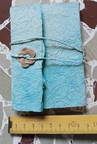 Quadernino Lokta Nepalese Fatto a Mano