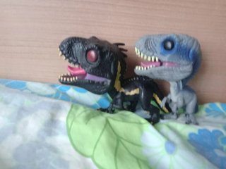 2 Figuras Funko Pop Dinosaurios