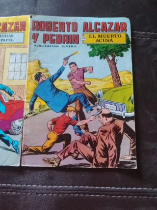 Lote 2 Tebeos ROBERTO ALCÁZAR Y PEDRÍN a Color