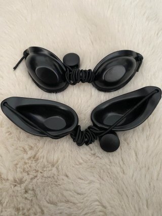 gafas de protección ocular de opacidad total.