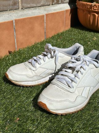 Zapatillas reebok blancas cuero