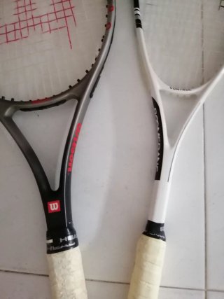 Lote de 2 raquetas: tenis