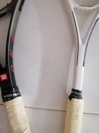 Lote de 2 raquetas: tenis