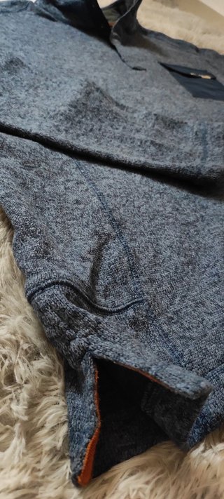 Sudadera Polar Woolrich Azul Talla L