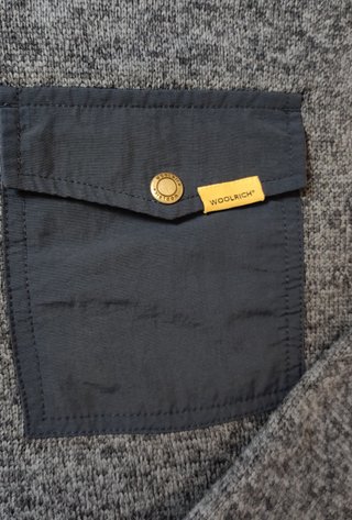 Sudadera Polar Woolrich Azul Talla L