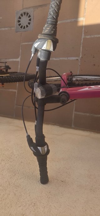 Bicicleta Montaña Rosa sin usar hace años