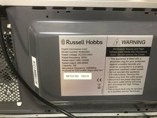 Microondas Russell Hobbs Acero Inoxidable