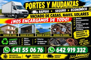 Portes y mudanzas