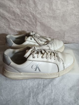 Zapatillas Calvin Klein CK Jeans Blancas