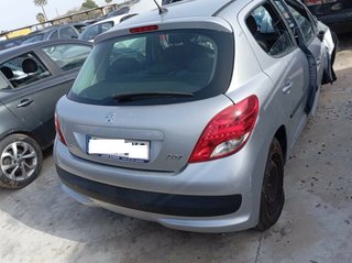 Peugeot 442436 paragolpes trasero 207 confort