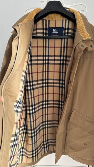 Burberry Chaqueton Parka Beige Hombre 54 XL